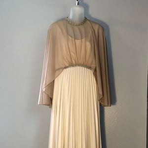 JCPenney Fashions • Vintage Pleated Gown